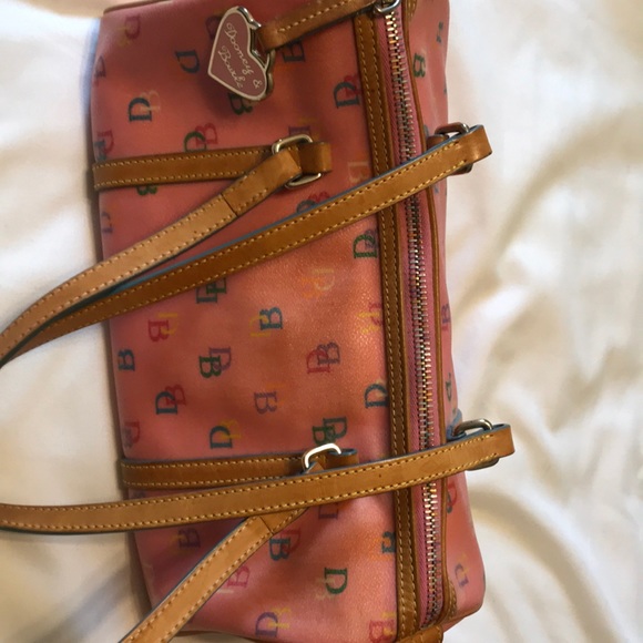 Dooney & Bourke Bags Dooney And Bourke Rainbow Zipper Barrel Purse